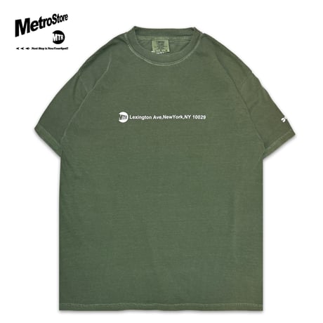 "EAST HARLEM" GarmentDyed 6.1oz Tee Hemp
