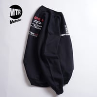 "BIG L DEBUT ALBUM AD" 8oz Sweat BLACK