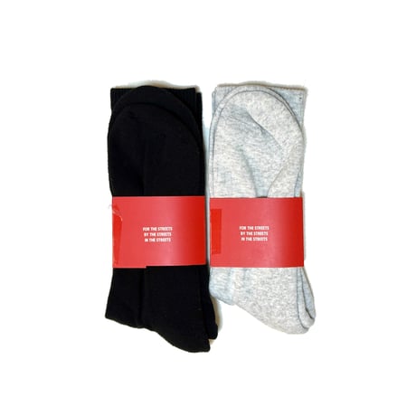 EXTRA KETCHUP "SWOOSH DRIP" SOCKS BLACK