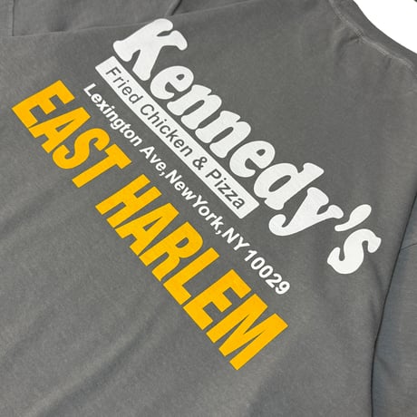 "KENNEDY FRIED CHICKEN" GarmentDyed 6.1oz Tee Gray