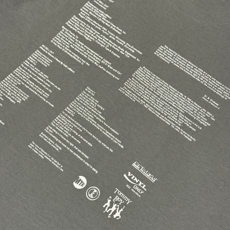 "NO SELLOUT" 6.1oz GarmentDye Tee Gray