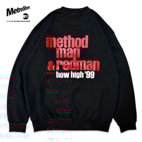 "Return of the 90's" 10oz Sweat Black