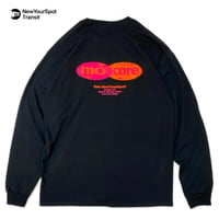 "mo' core" US COTTON 6oz L/S Tee Black