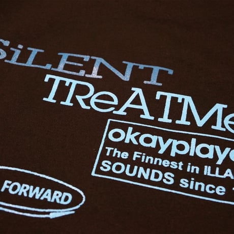 "SilenTreatment"  6.5oz HeavyWeight L/S Tee Black