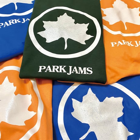 "PARK JAMS" 6oz US COTTON Tee Orange