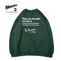 "MetroCardMessage" Sweat  ForestGreen