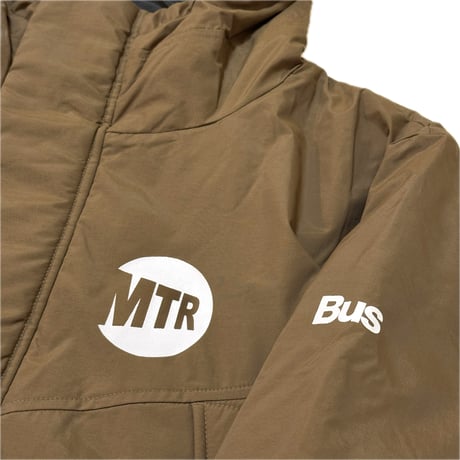 "MTR Bridge and Tunnels" NYLON Heavy JKT  BEIGE BROWN