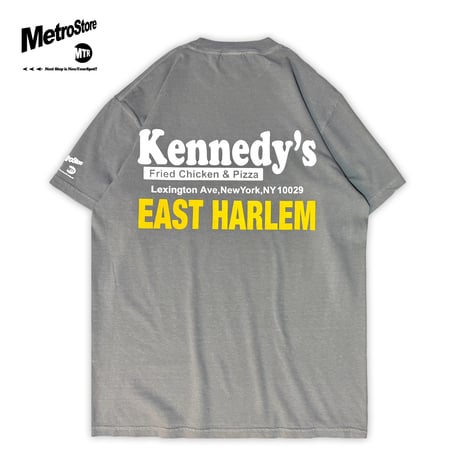 "KENNEDY FRIED CHICKEN" GarmentDyed 6.1oz Tee Gray