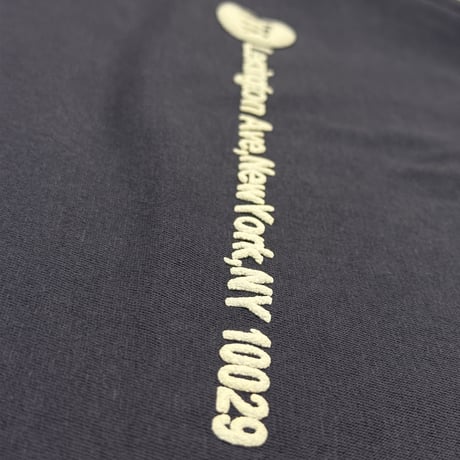 "EAST HARLEM pt2" GarmentDyed 6.1oz Tee Navy