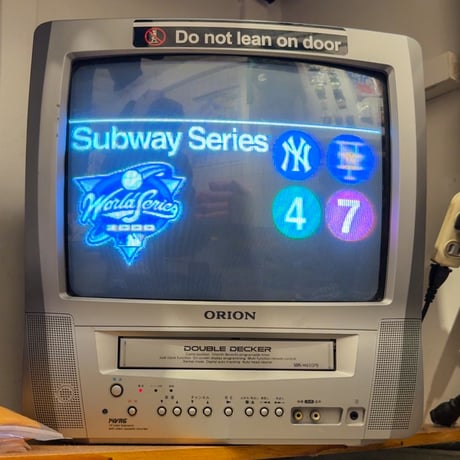 "SubwaySeries"Cottonlike NYLON JKT Black