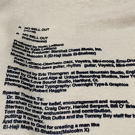 "NO SELL OUT" LongSleeveTee