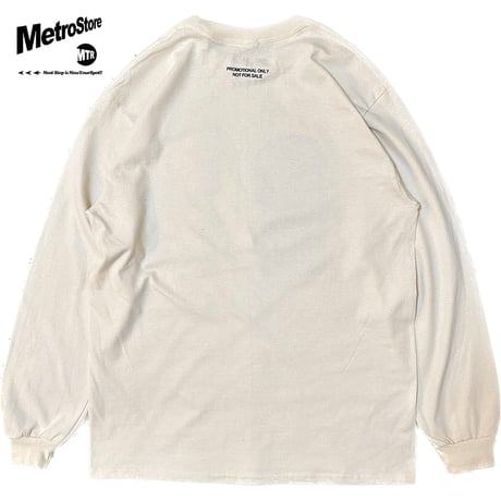 "ONELOVE" US COTTON 6oz L/S Tee  Natural