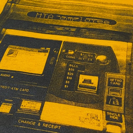 "Vending Machine" US COTTON 6oz S/S Tee GOLD YELLOW
