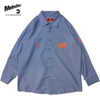 "StatenIslandFerry" WorkShirt PostmanBlue XL