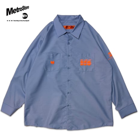 "StatenIslandFerry" WorkShirt PostmanBlue XL