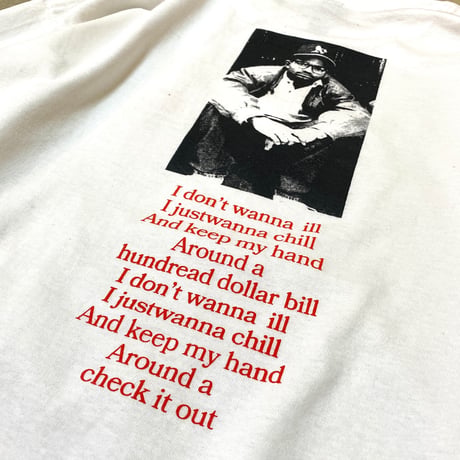 "I Juswanna Chill" Tee's White