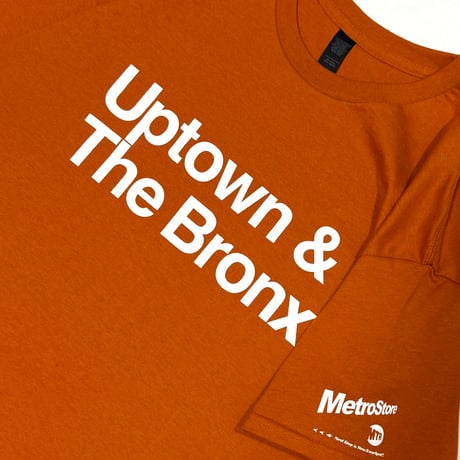 ”Uptown & The Bronx"B.D 6oz Tee TexasOrange