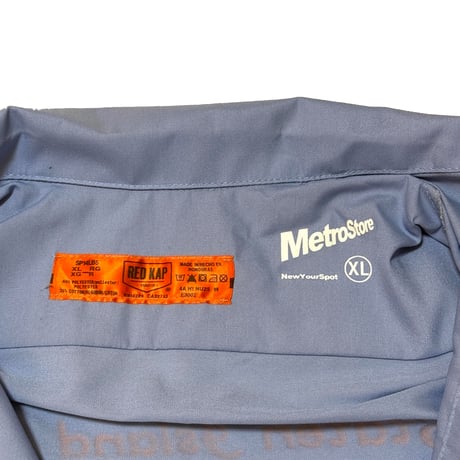 "StatenIslandFerry" WorkShirt PostmanBlue XL