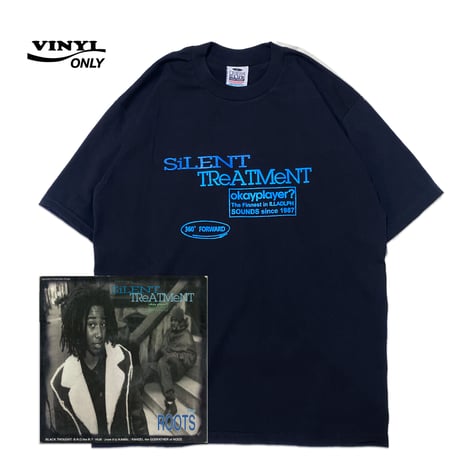 "SilenTreatment"  6.5oz HeavyWeight S/S Tee Black  pt2