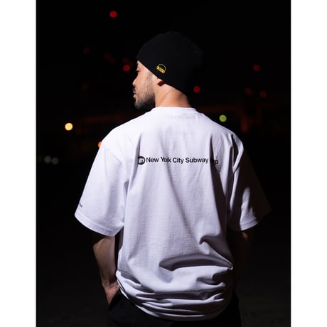 "STATEN ISLAND SUBWAY MAP Pt2" 7.5 oz Max Heavyweight S/S Tee Black