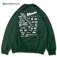"Lexington Av Local" 8oz Sweat Green