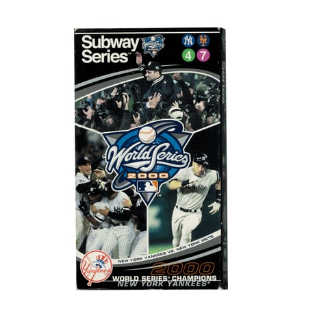 "SubwaySeries"Cottonlike NYLON JKT NAVY