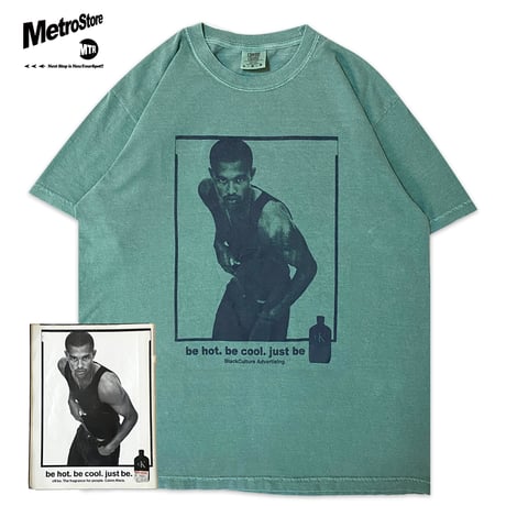 "THE MAGAZINE 1997" 6.1oz Garment Dyed Tee LightGreen