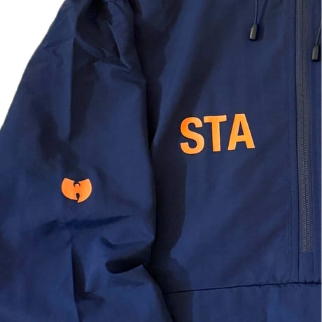 "StatenIslandFerry" NYLON ANNORAK PARKA NAVY