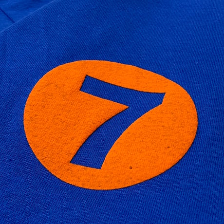 "The 7Train NY Mets" 6oz US COTTON L/S Tee Blue