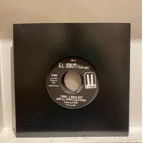 JUMBO feat. JUMANG, ELOQ & YAMANE / ILL JOINT 2089 & DJ SOOMA 7inchVINYL