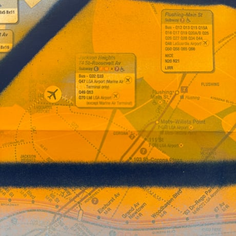 ROB ADER "SUBWAY MAP ART" pt3