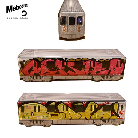 "A Train PAPER MODEL" 5BLAN K& 1EXTRA KETCHUP