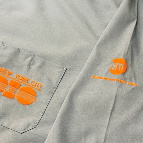 "StatenIslandFerry" WorkShirt PostmanBlue XL