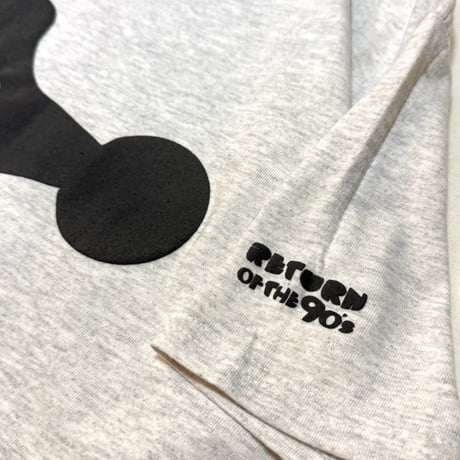 ”Return of the 90`s" BoroughCheck 6oz US COTTON S/S Tee AshGrey