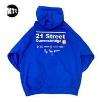 "21street" Hoodie Blue