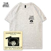 "SLAMMIN' Ⅲ "  OFFICIAL US COTTON 6ozTee ASH