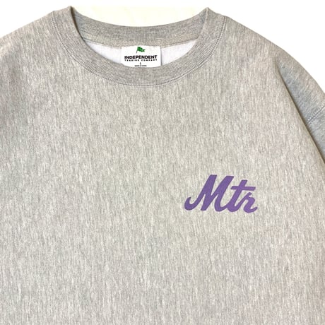 "The 7Train" 13.5oz HeavyWeight Sweat GreyHeather