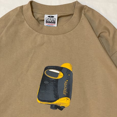 "The SPORTS" 6.5oz HeavyWeight L/S Tee  Khaki