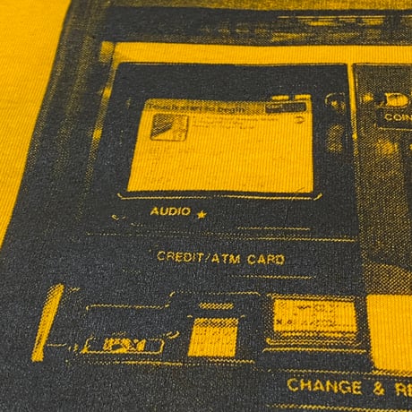 "Vending Machine" US COTTON 6oz S/S Tee GOLD YELLOW
