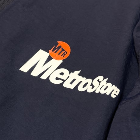 "MTR BASIC" NYLON ANNORAK PARKA NAVY