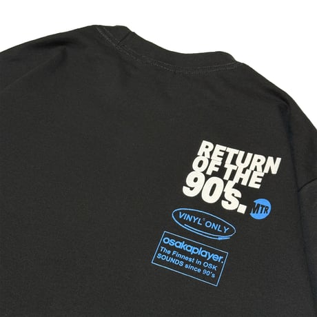 "Return of the 90's" 7.5 oz Max Heavyweight Tee Black