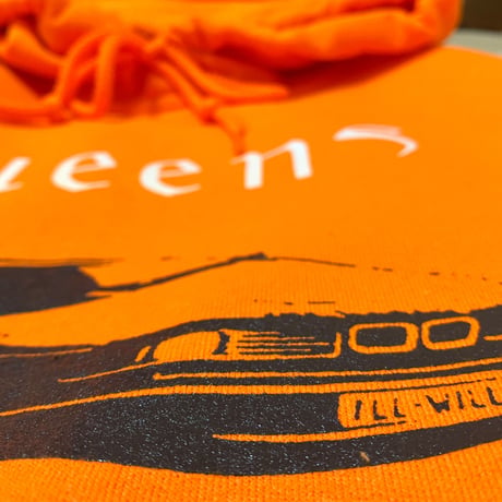 "21street" Hoodie Orange