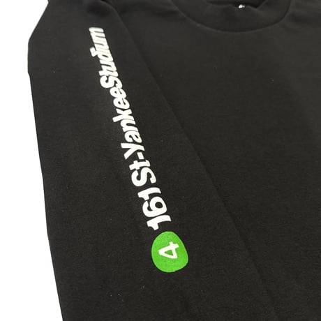 "SubwaySeries"6.5oz HeavyWeight L/S Tee Blk