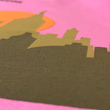 "ViewFromQueens" 6oz US COTTON S/S Tee PINK
