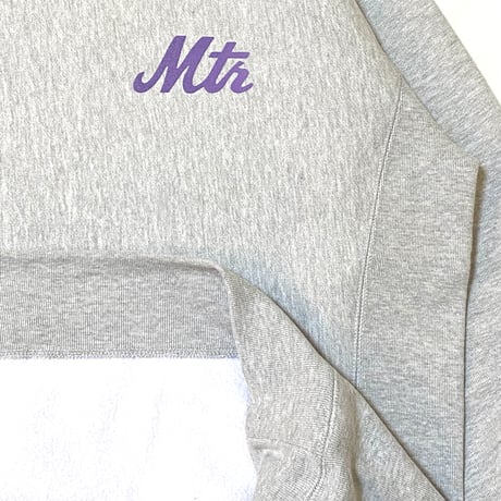 "The 7Train" 13.5oz HeavyWeight Hoodie GreyHeather
