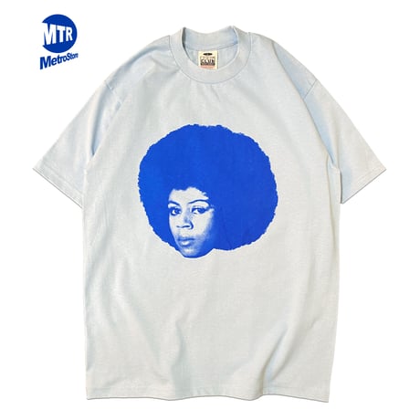 "MemoryLane"  6.5oz HeavyWeight S/S Tee SkyBlue