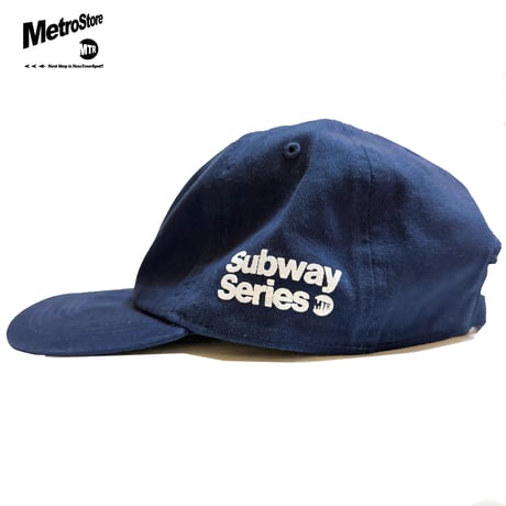 "SubwaySeries" Cotton Cap Navy