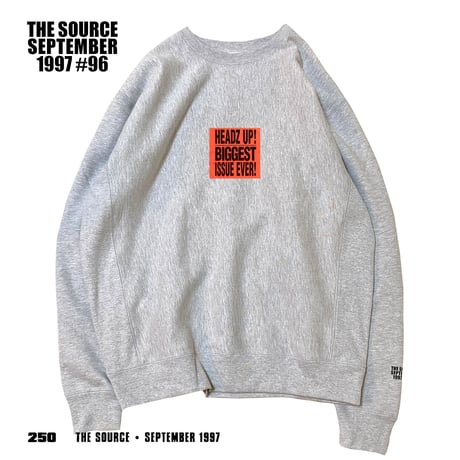 "CLASSIFIEDS 97" HeavyWeightSweat AshGrey