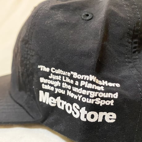 MTR NYLON CAP BLK