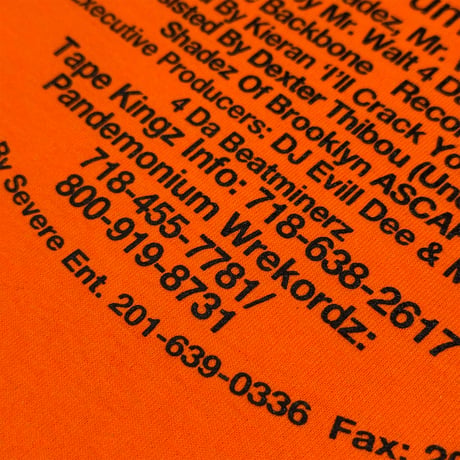 "THE AWAKENING" Pt2 CHANGE 6oz Cotton Tee SafetyOrange